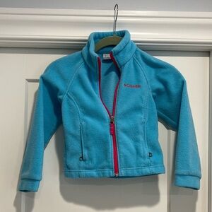 GUC Kids Columbia fleece zip up jacket size xxs